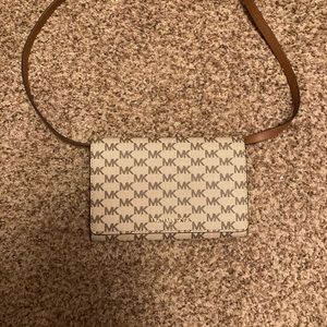 Michael MK Acorn Brown Xbody Crossbody